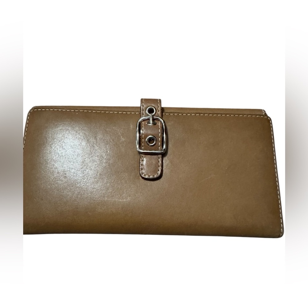 Vintage Coach SoHo Buckle Leather Wallet